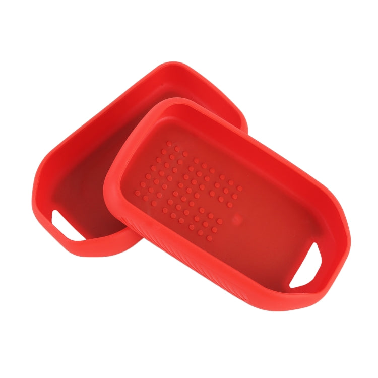 Car Flocking Plastic Knife-shaped Key Protective Cover Four Button with Left And Right Sliding Door Keys for Honda