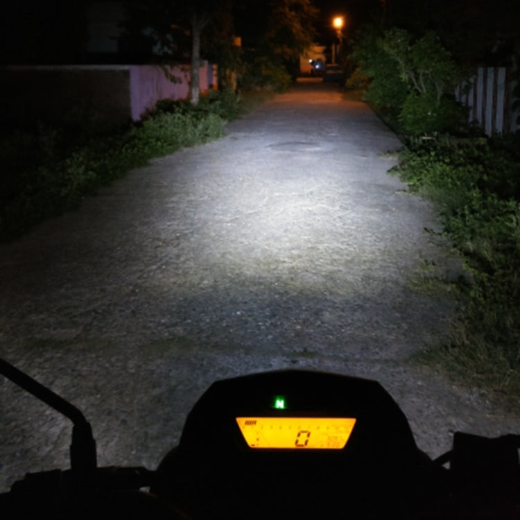 H4 DC9-80V / 10W Motorcycles Double Color Headlights