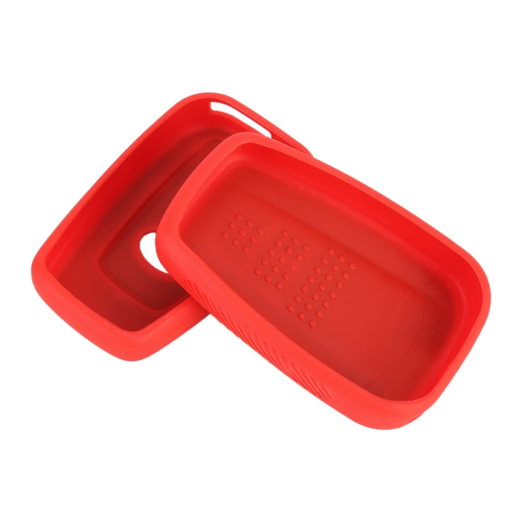 Car Flocking Plastic Key Protective Cover Two Buttons for Toyota, Style 1