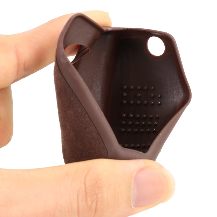 Car Flocking Plastic Key Protective Cover Two Buttons for Toyota, Style 3