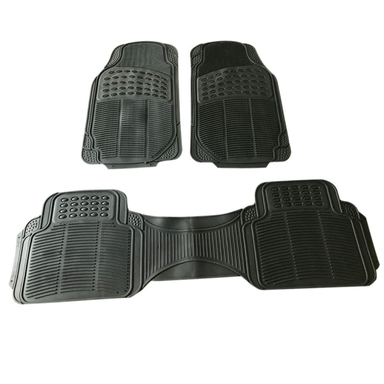 [US Warehouse] 3 PCS Replacement Anti-slip Rubber Car Floor Mats 88241(Black)