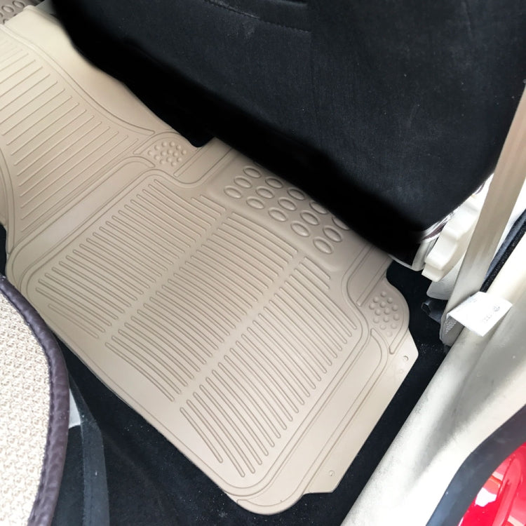 [US Warehouse] 3 PCS Replacement Anti-slip Rubber Car Floor Mats 88241(Beige)