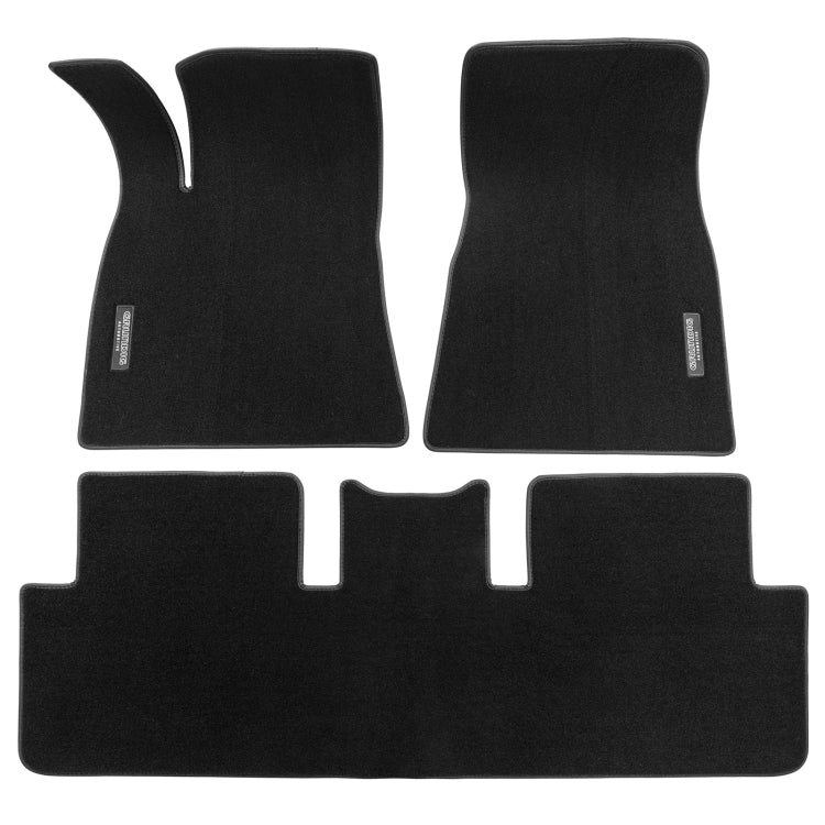 [US Warehouse] All Weather Non Slip Carpet Car Floor Mats Liners for Tesla Model 3 2017-2020