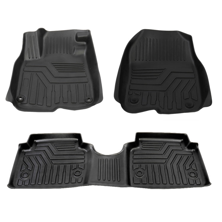 [US Warehouse] Front & Rear Floor Mats Set for Honda CRV / Toyota Corolla 2014-2019