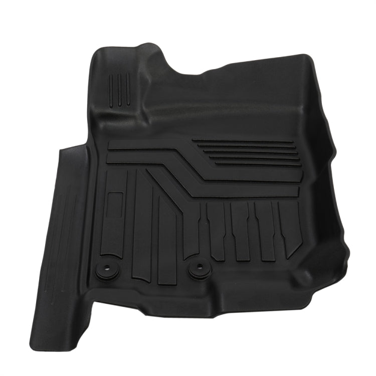 [US Warehouse] Floor Mats Liner 2 Row Set for Nissan Titan Crew Cab