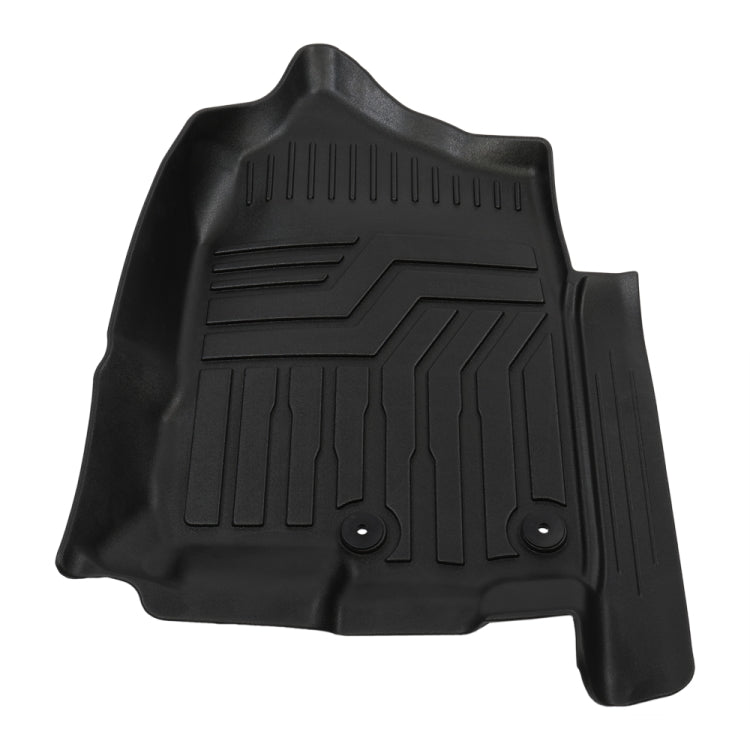 [US Warehouse] Floor Mats Liner 2 Row Set for Nissan Titan Crew Cab