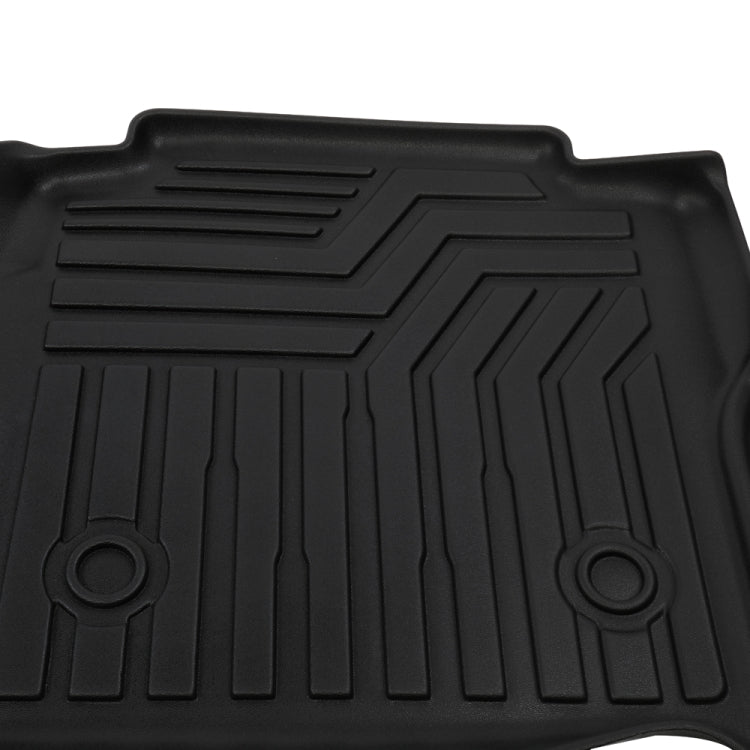 [US Warehouse] Floor Mats Liner 2 Row Set for Nissan Titan Crew Cab