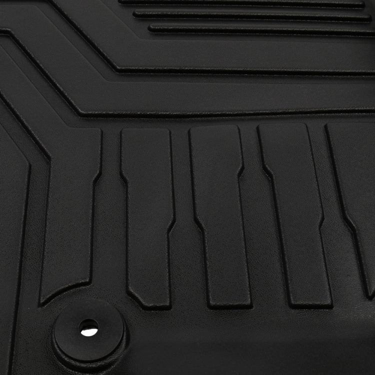 [US Warehouse] Floor Mats Liner 2 Row Set for Nissan Titan Crew Cab