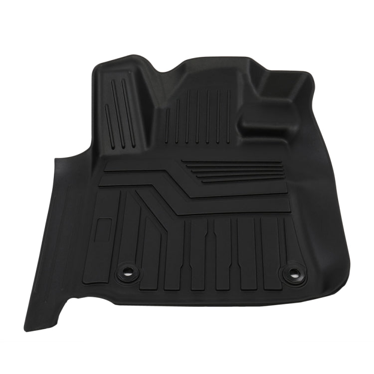 [US Warehouse] Floor Mats Liners TPE for Toyota Tundra 2014-2020 Double / CrewMax Cab