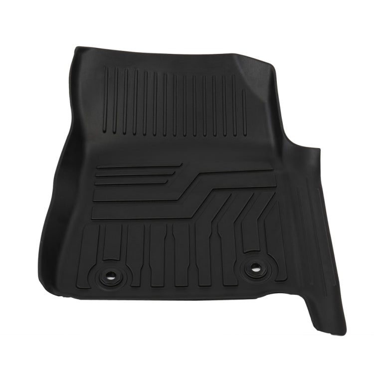 [US Warehouse] Floor Mats Liners TPE for Toyota Tundra 2014-2020 Double / CrewMax Cab
