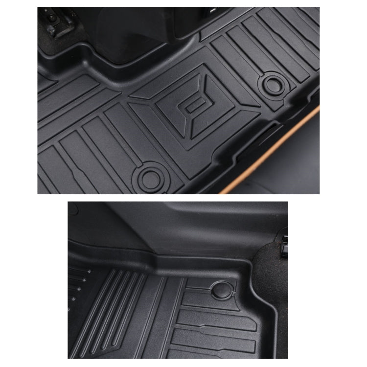 [US Warehouse] 3D TPE All Weather Car Floor Mats Liners for Chevy Equinox 2018-2020 (1st & 2nd Rows)