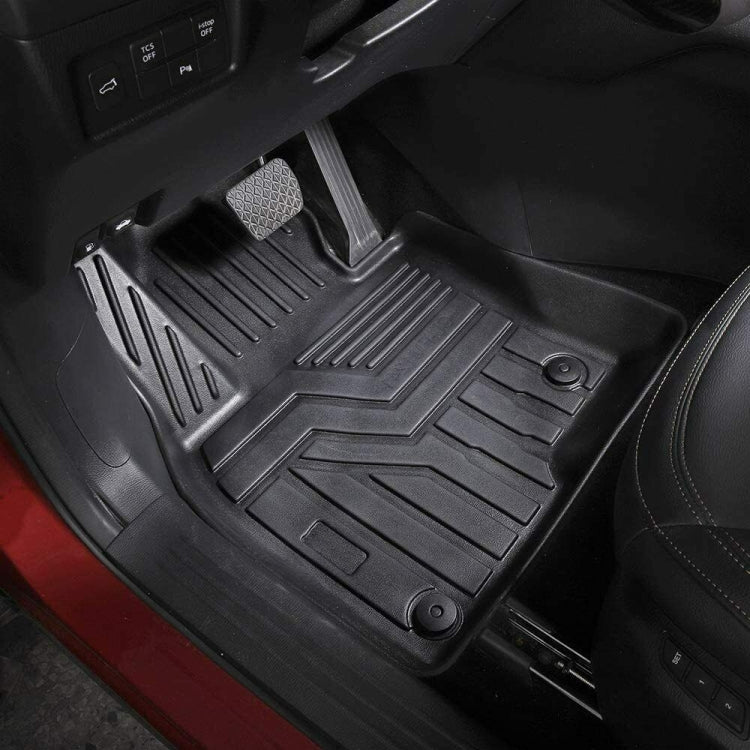 [US Warehouse] 3D TPE All Weather Car Floor Mats Liners for Mazda CX5 2017-2021 (1st & 2nd Rows)