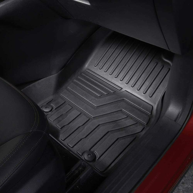 [US Warehouse] 3D TPE All Weather Car Floor Mats Liners for Mazda CX5 2017-2021 (1st & 2nd Rows)