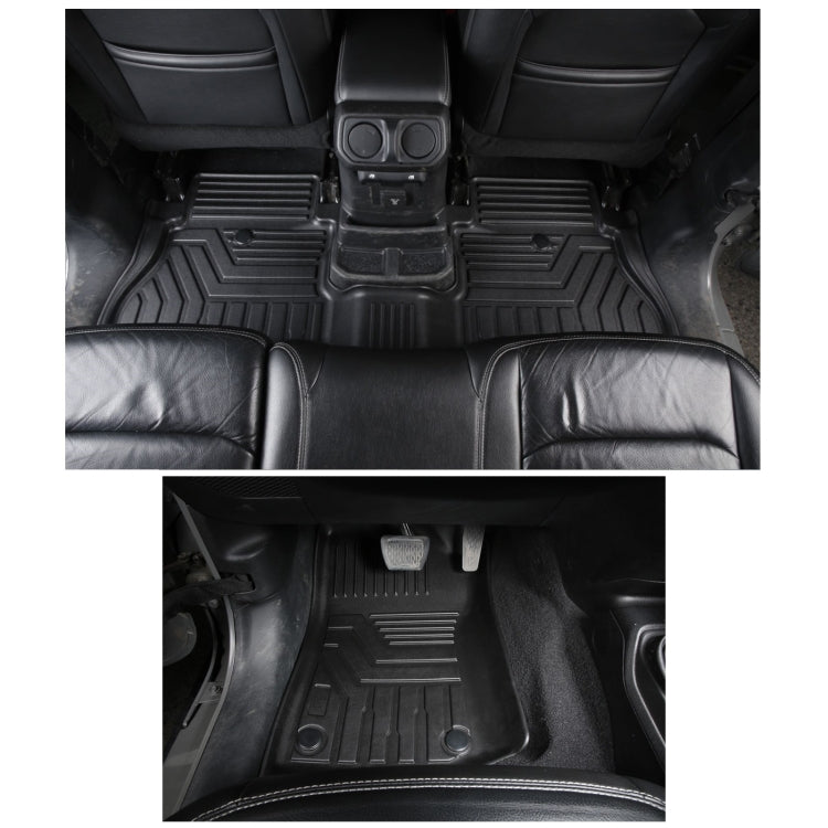 [US Warehouse] 3D TPE All Weather Car Floor Mats Liners for Jeep Wrangler JL 4-door 2018-2020 (1st & 2nd Rows)