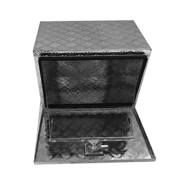 [US Warehouse] 24 inch Aluminum Under Body Toolbox 5 Bar Tread