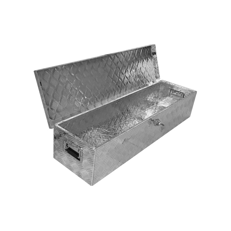 [US Warehouse] 49 inch Elegant 5-Strips Pattern Aluminum Toolbox