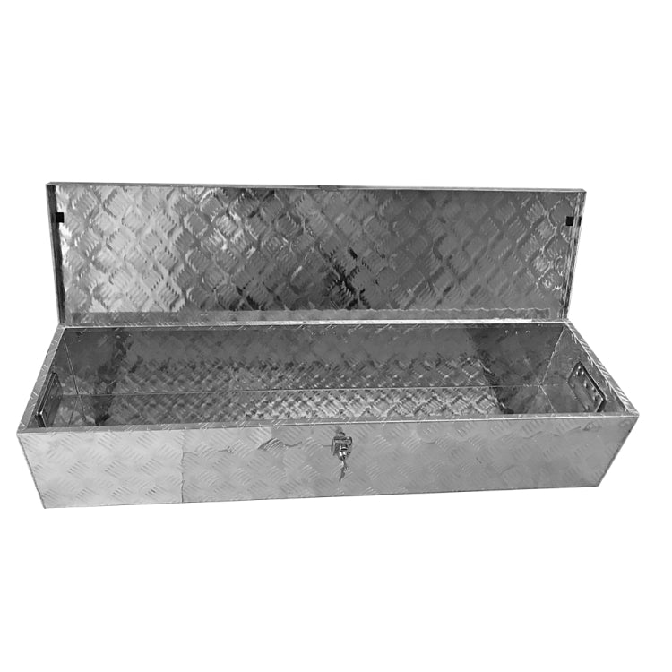 [US Warehouse] 49 inch Elegant 5-Strips Pattern Aluminum Toolbox