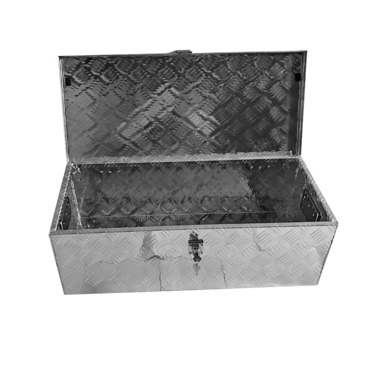 [US Warehouse] 30 inch Elegant 5-Strips Pattern Aluminum Toolbox