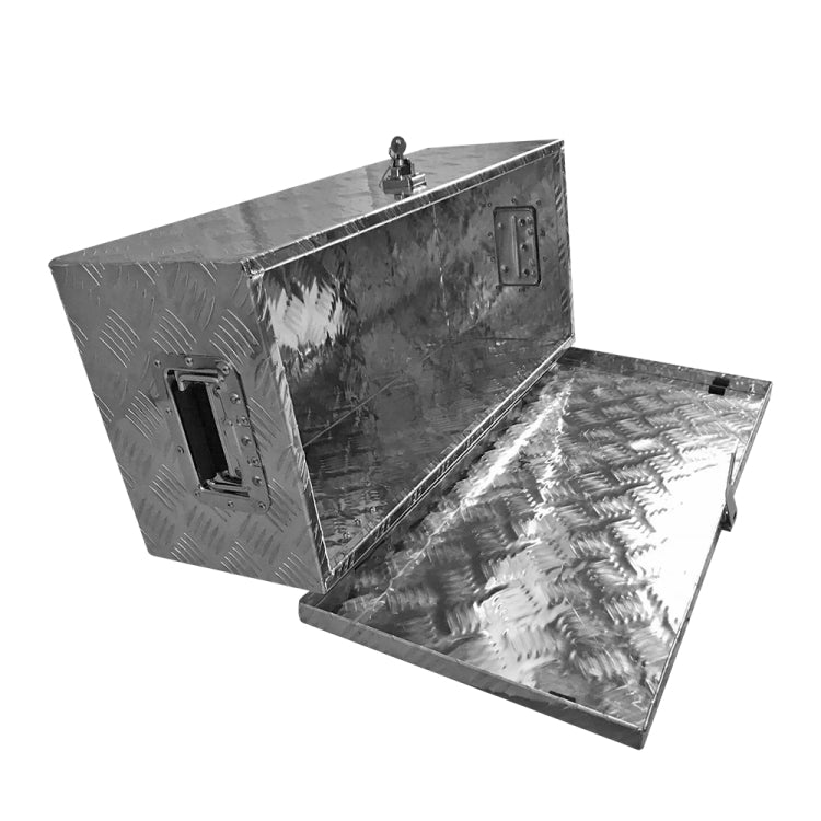 [US Warehouse] 30 inch Elegant 5-Strips Pattern Aluminum Toolbox