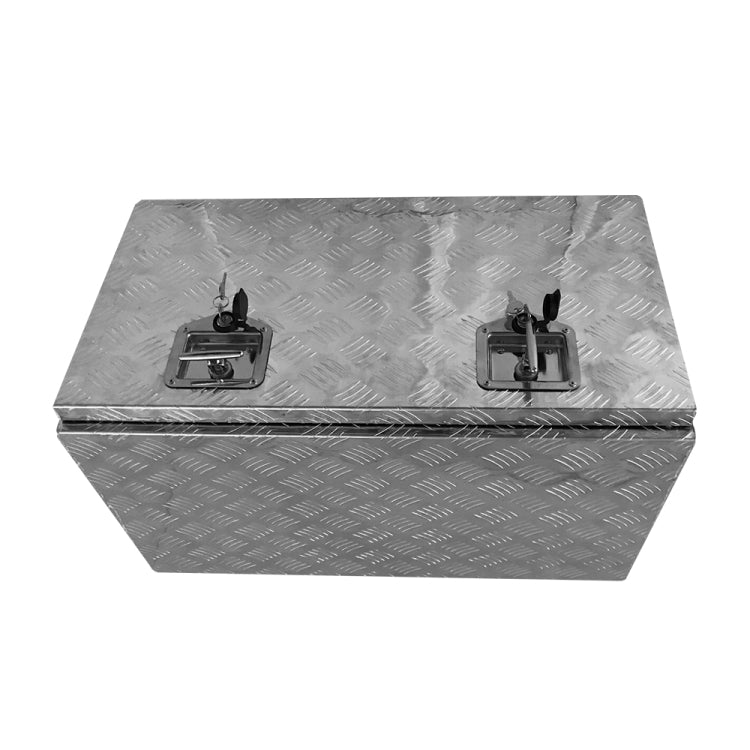 [US Warehouse] 30 inch Aluminum Five Pattern Toolbox Double Lock