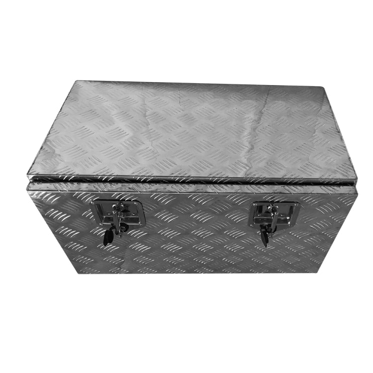 [US Warehouse] 30 inch Aluminum Five Pattern Toolbox Double Lock