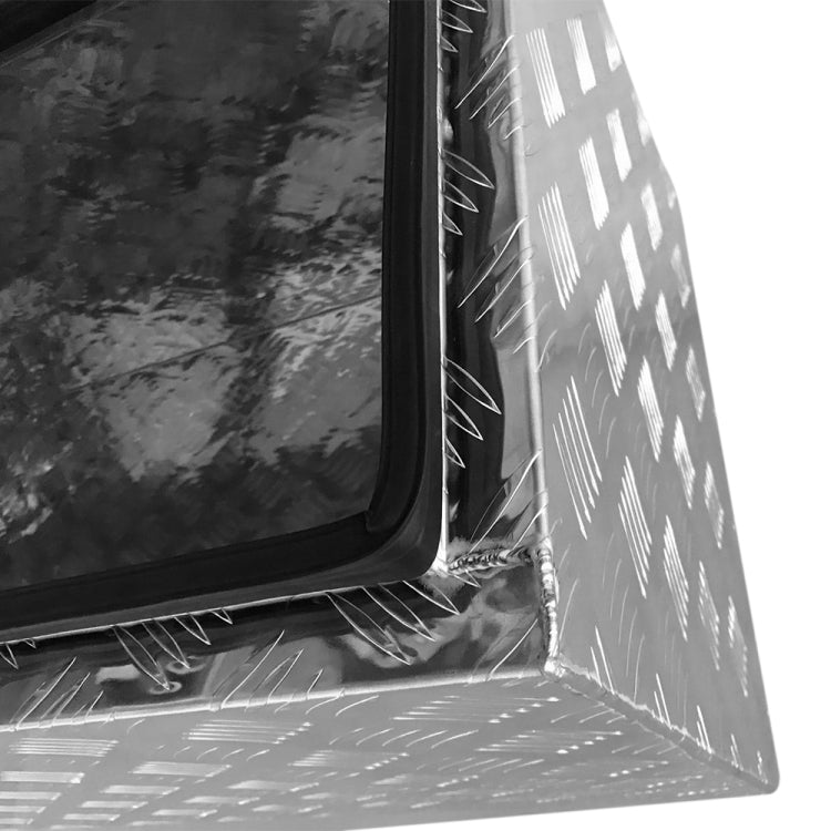 [US Warehouse] 30 inch Aluminum Five Pattern Toolbox Double Lock