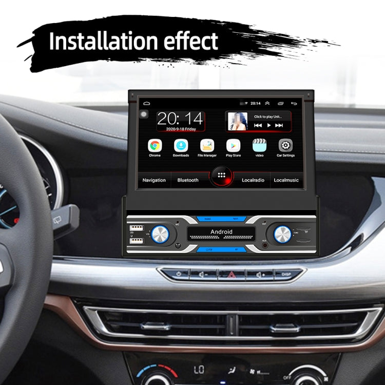 HD 7 inch Car Stretch Android Player GPS Navigation Bluetooth Stereo Radio, Support Mirror Link & FM & WIFI