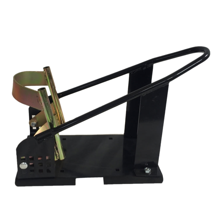 [US Warehouse] Adjustable Steel Motorcycle Front Wheel Chock for Almost Any Motorcycle Front Wheel(Gold)