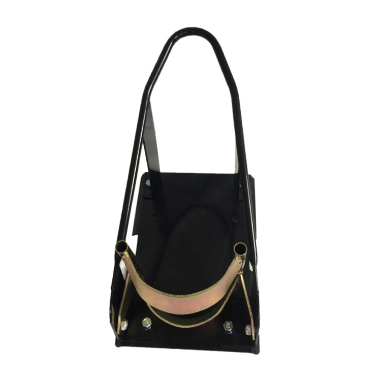 [US Warehouse] Adjustable Steel Motorcycle Front Wheel Chock for Almost Any Motorcycle Front Wheel(Gold)