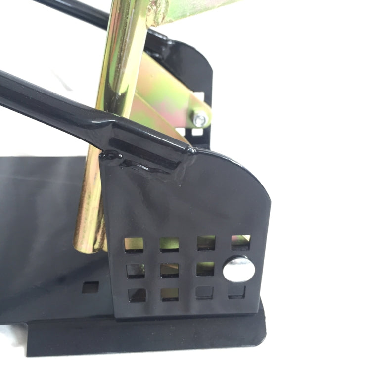 [US Warehouse] Adjustable Steel Motorcycle Front Wheel Chock for Almost Any Motorcycle Front Wheel(Gold)