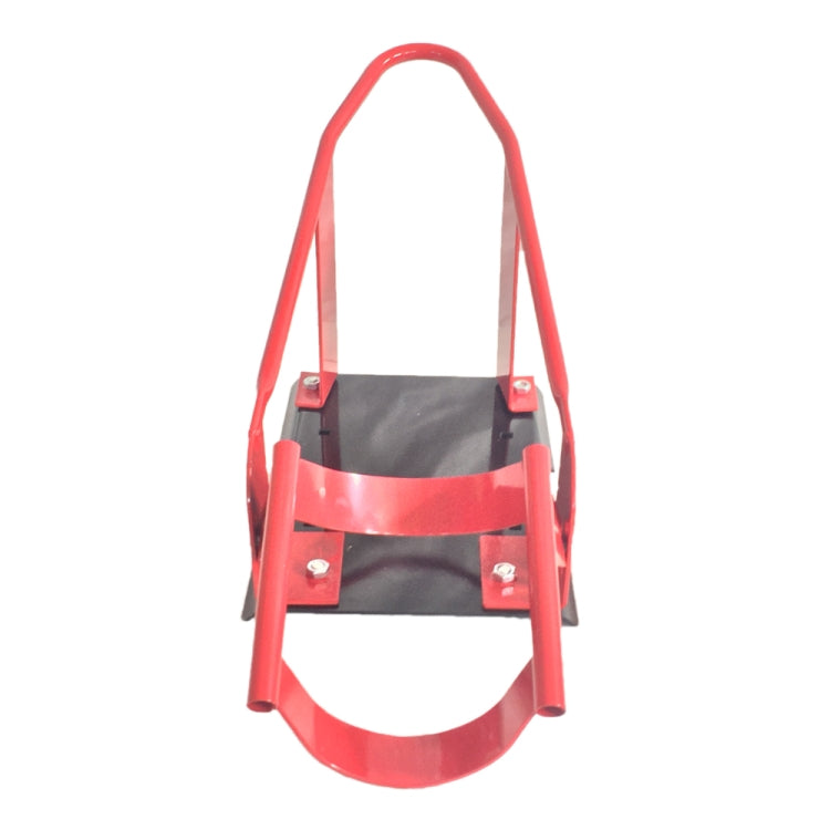 [US Warehouse] Adjustable Steel Motorcycle Front Wheel Chock for 17-21 inch Motorcycle Front Wheels(Red)