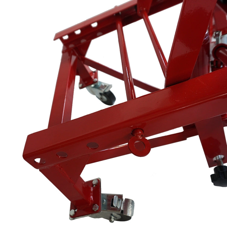 [US Warehouse] Steel Hydraulic Motorcycle Lifting Adjustable Platform, Load-bearing: 300lbs