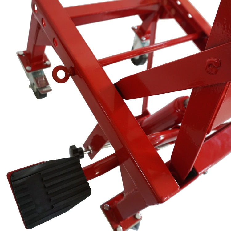 [US Warehouse] Steel Hydraulic Motorcycle Lifting Adjustable Platform, Load-bearing: 300lbs