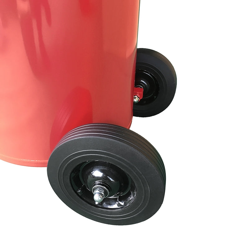 [US Warehouse] 35 Gallon Steel Fuel Storage Tank Hand-operated Gasoline Pump