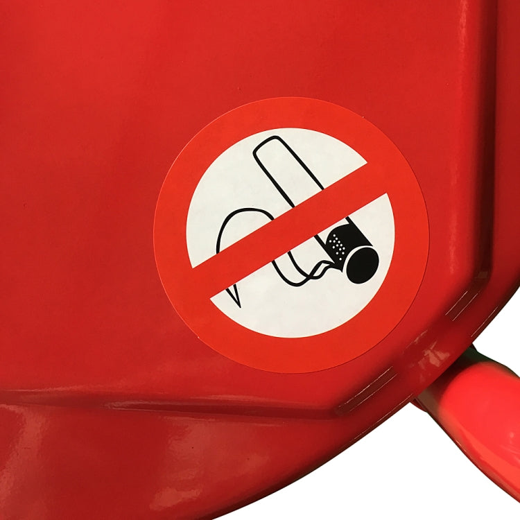 [US Warehouse] 35 Gallon Steel Fuel Storage Tank Hand-operated Gasoline Pump