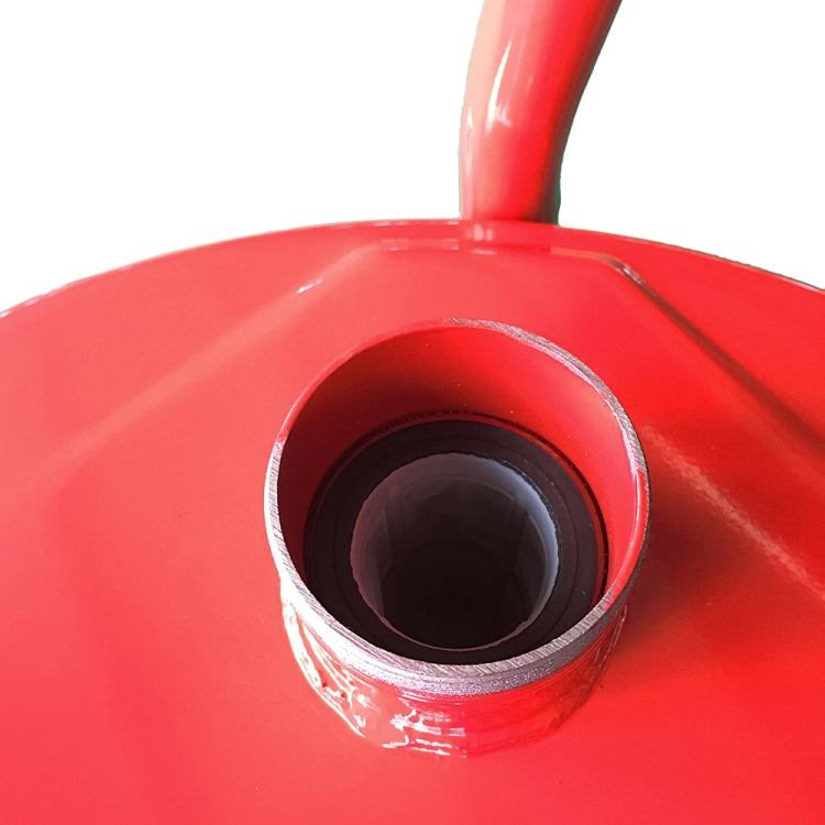 [US Warehouse] 35 Gallon Steel Fuel Storage Tank Hand-operated Gasoline Pump