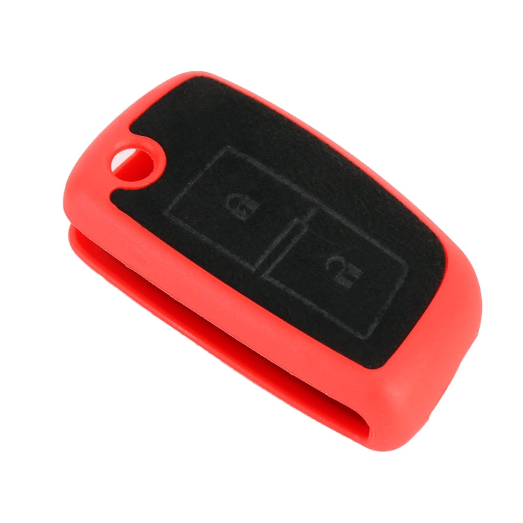 Car Flocking Plastic Key Protective Cover Two Buttons for Nissan X-TRAIL / Teana / Qashqai / Sylphy / Tiida