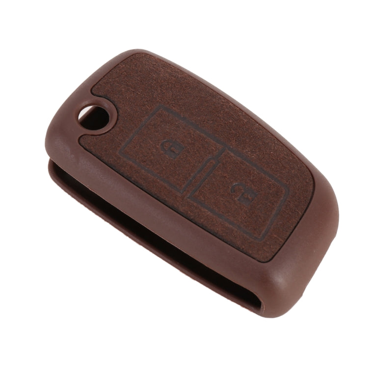 Car Flocking Plastic Key Protective Cover Two Buttons for Nissan X-TRAIL / Teana / Qashqai / Sylphy / Tiida