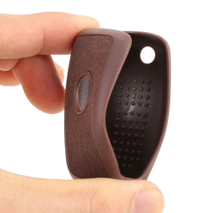 Car Flocking Plastic Key Protective Cover Three Buttons A for Nissan X-TRAIL / Teana / Qashqai / Sylphy / Tiida, Style 1