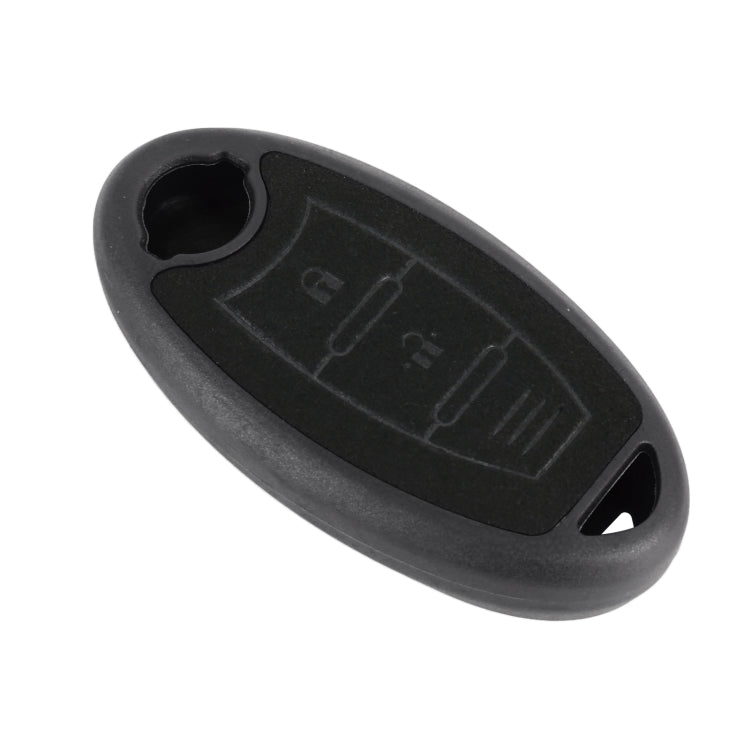 Car Flocking Plastic Key Protective Cover Three Buttons A for Nissan X-TRAIL / Teana / Qashqai / Sylphy / Tiida, Style 2