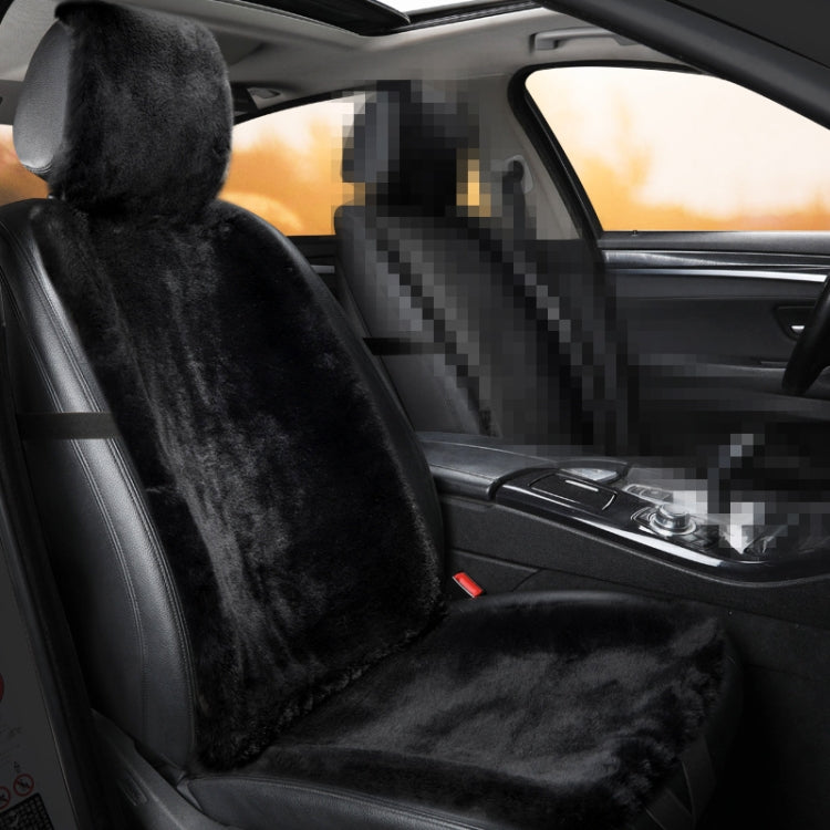 Car Winter Plush Front Seat Cushion