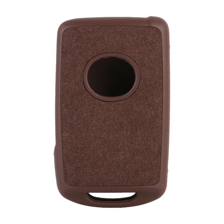 Car Square Flocking Plastic Key Protective Cover for Cadillac