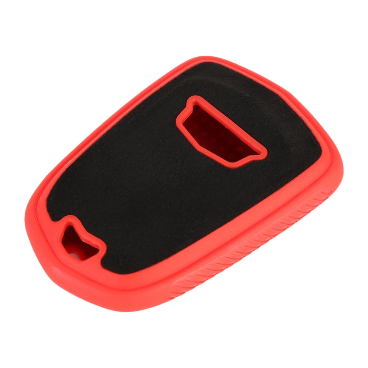 Car Flocking Plastic Key Protective Cover Four Buttons for Cadillac