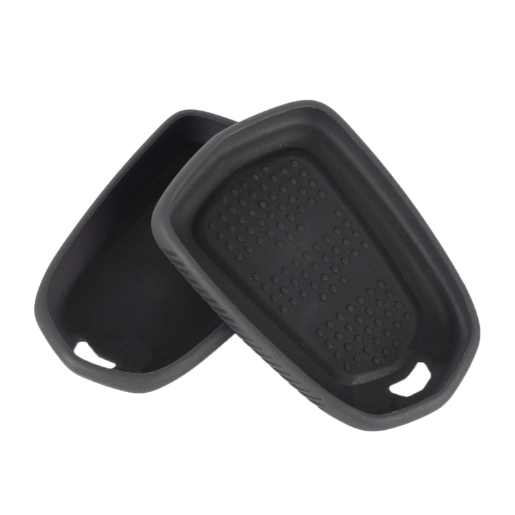 Car Flocking Plastic Key Protective Cover Five Buttons for Cadillac