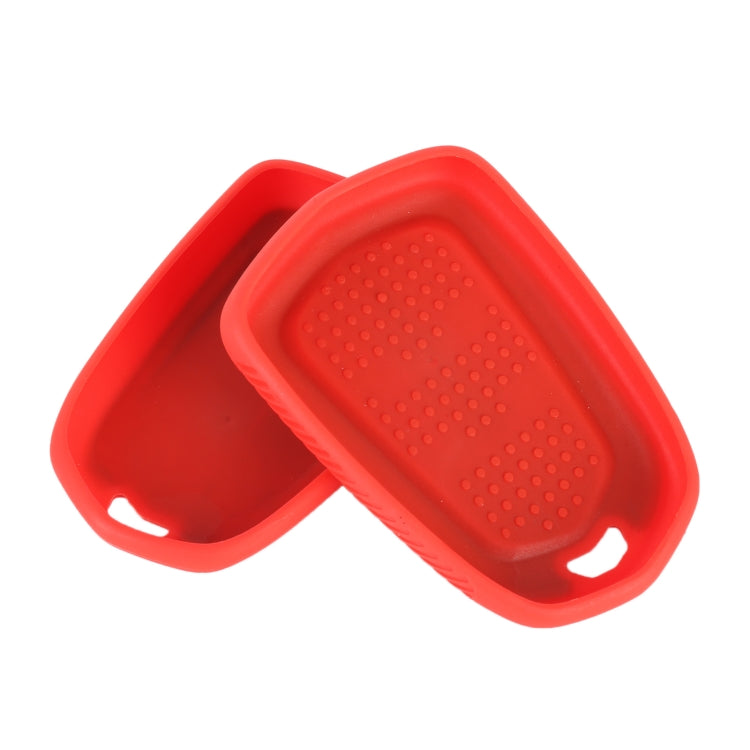 Car Flocking Plastic Key Protective Cover Five Buttons for Cadillac