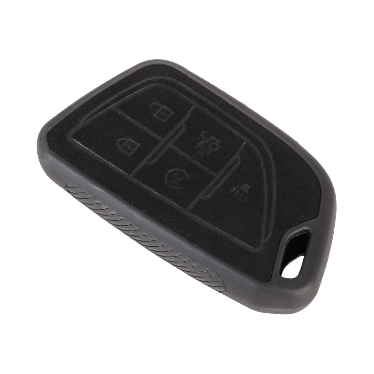 Car Flocking Plastic Key Protective Cover Five Buttons for Mazda