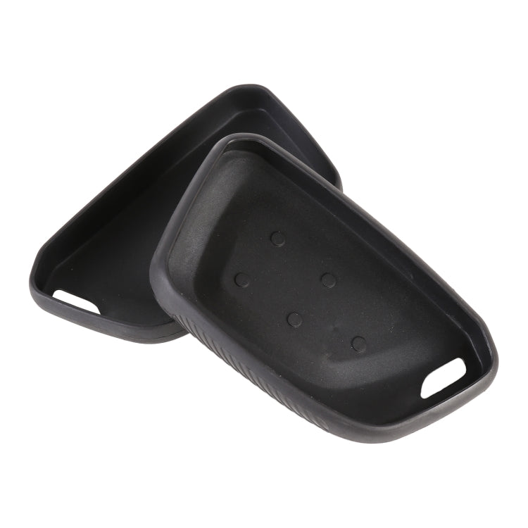 Car Flocking Plastic Key Protective Cover Five Buttons for Mazda