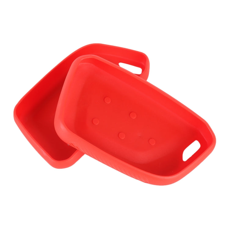 Car Flocking Plastic Key Protective Cover Five Buttons for Mazda