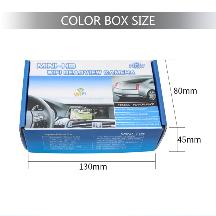 PZ436-R Car WiFi Reversing Rear View Wide-angle Camera