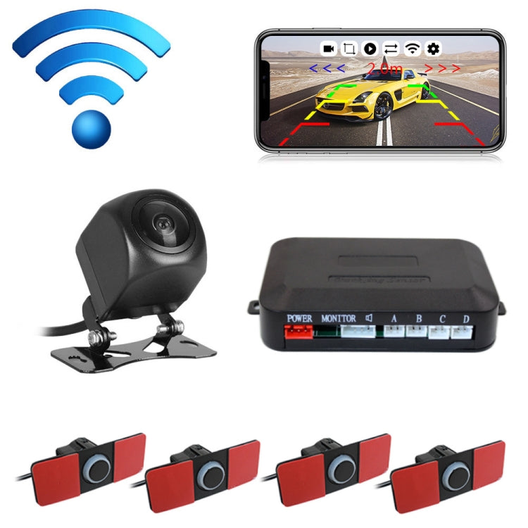Car WiFi Parking Sensors Reversing Radar  Camera, Sensor Diameter: 16.5mm